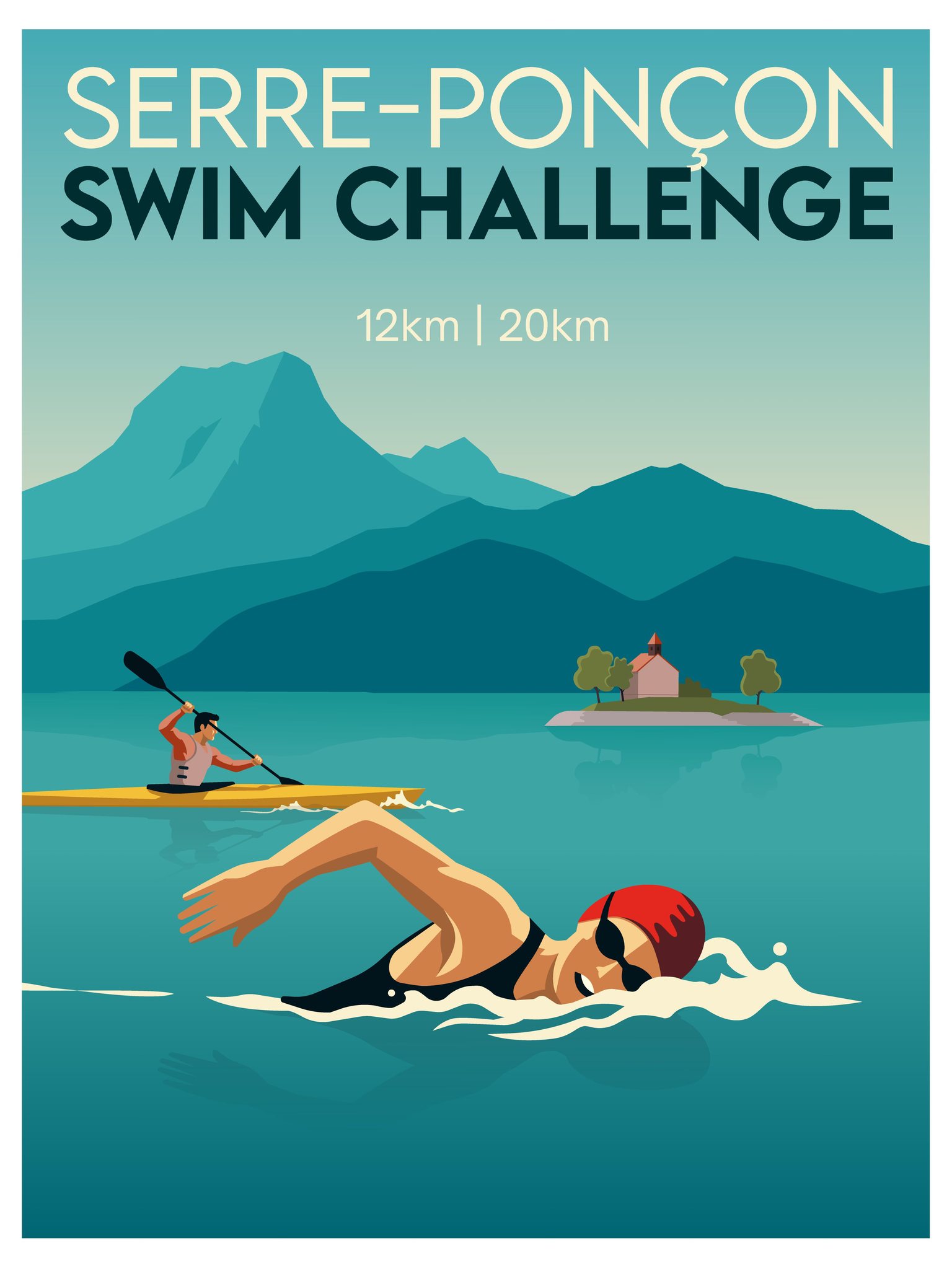 Serre-Ponçon Swim Challenge